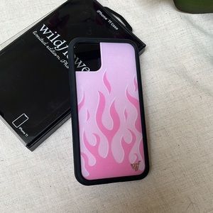 Wildflower iPhone 11 case Pink Flame